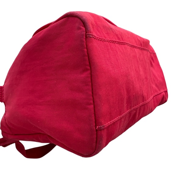 bag lunch KIPLING red nylon 8x9x5 crossbody adjustable strap insulated - Picture 8 of 13